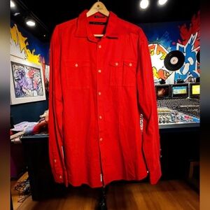 Sean John Vibrant Red 3XL Tailored Shirt Horrify Your Friends
